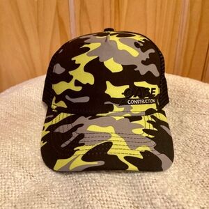 CASE Construction NWOT Camouflage Trucker Hat